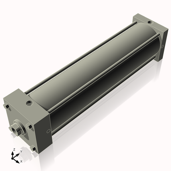 Isometric View of 6AC23NCK1.75S4
