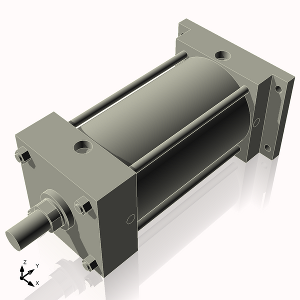 Isometric View of 6ARF8NCK1.75