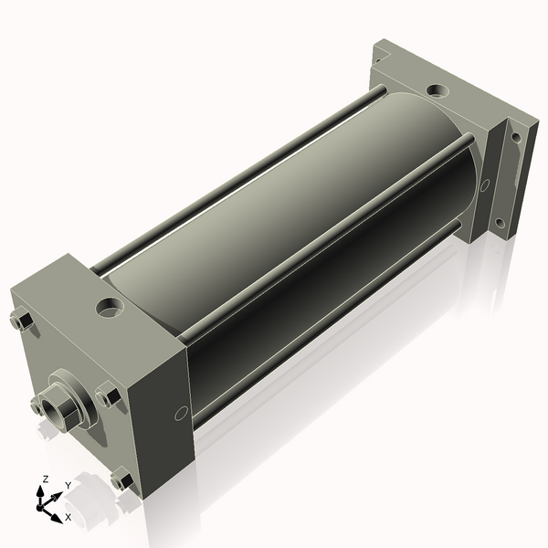 Isometric View of 6ARF15NCK1.75S4
