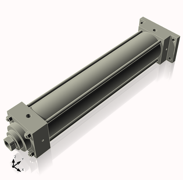 Isometric View of CN3.25MHRF16CCK1.375S4