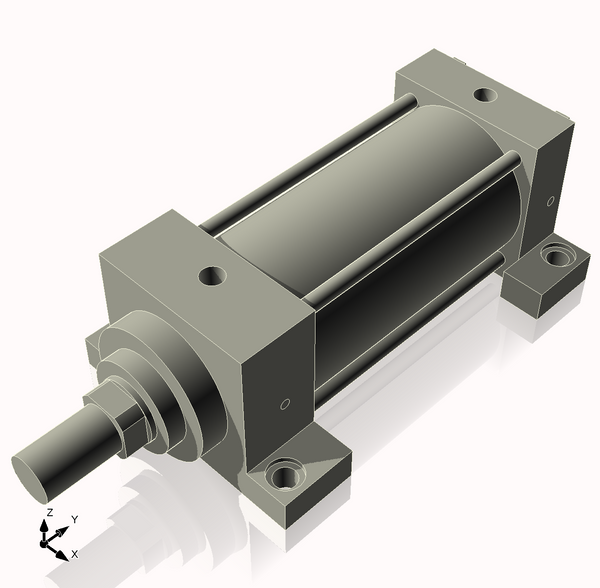 Isometric View of CN3.25MHSL5NCK1.375