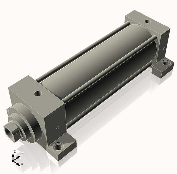 Isometric View of CN3.25MHSL9NCK1.375S4