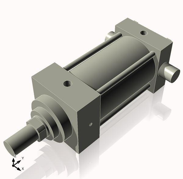 Isometric View of CN3.25MHTR4CCK1.375