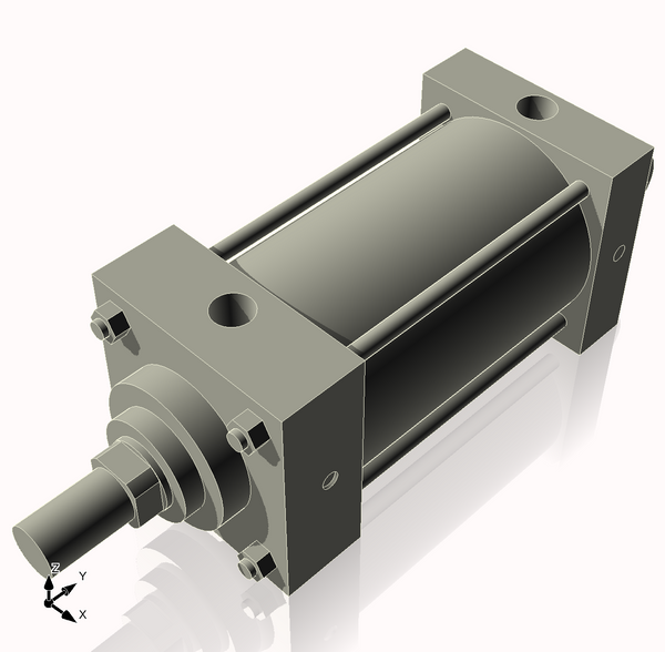 Isometric View of CN4MHC5CCK1.375