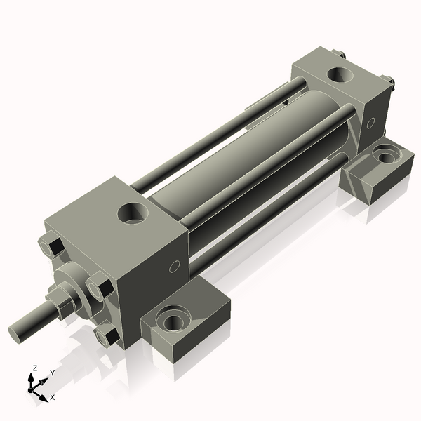 Isometric View of CN1.125ASL3NC