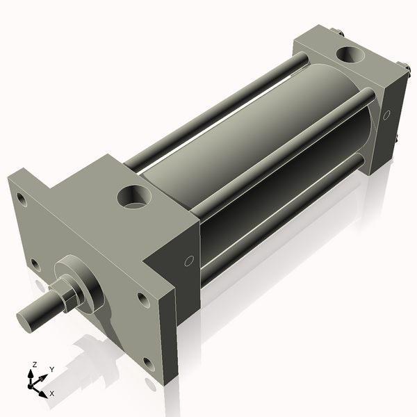 Isometric View of CN2AFF4NC
