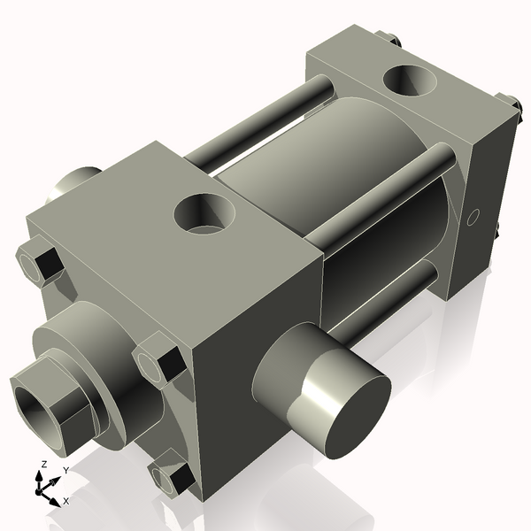 Isometric View of CN2ATF1NCK1S4