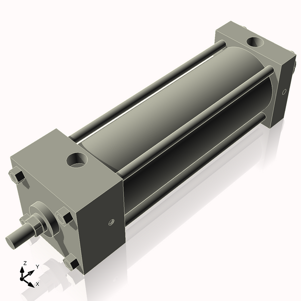 Isometric View of CN2.5AC6CC