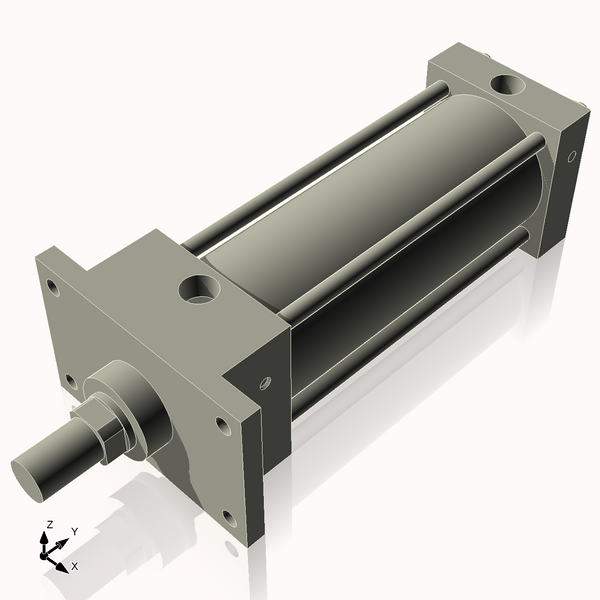 Isometric View of CN2.5AFF5CCK1