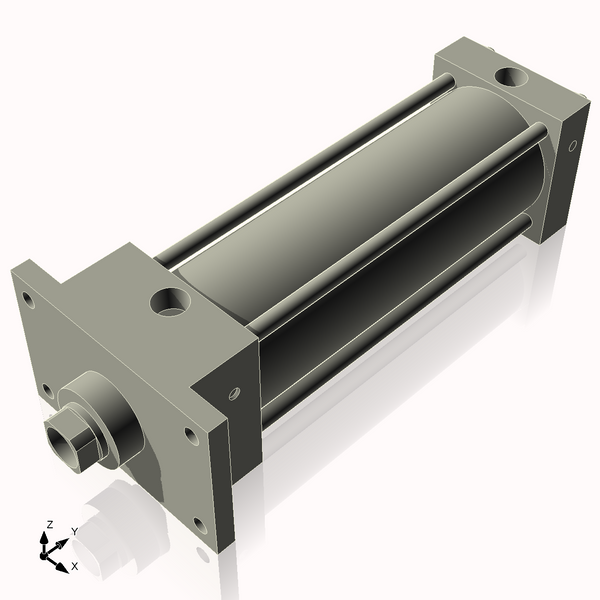 Isometric View of CN2.5AFF6CCK1S4