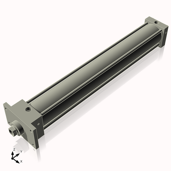 Isometric View of CN2.5AFF18CCK1S4