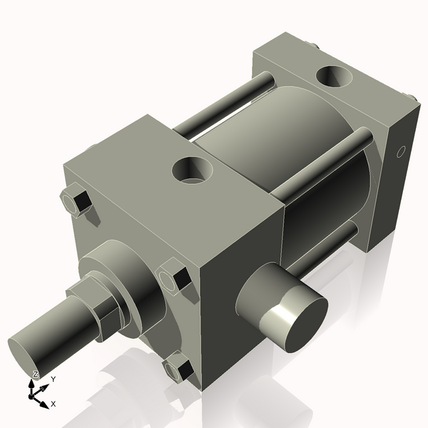 Isometric View of CN2.5ATF1NCK1