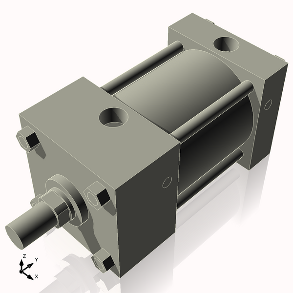 Isometric View of CN3.25ASF2NC