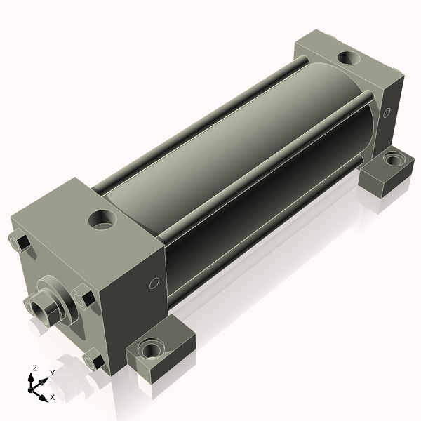 Isometric View of CN3.25ASL8NCKS4