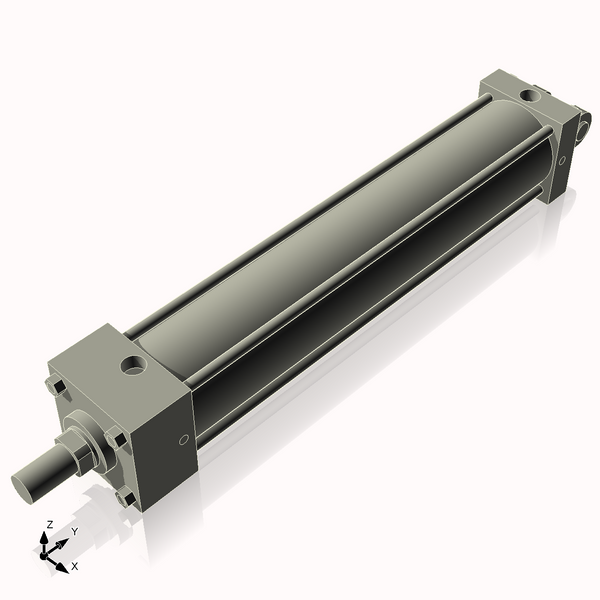Isometric View of CN3.25AC16NCK1.375