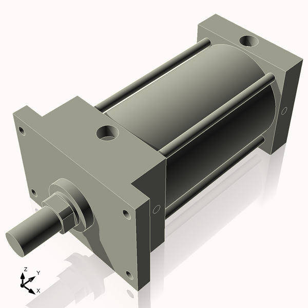 Isometric View of CN4AFF5NCK1.375