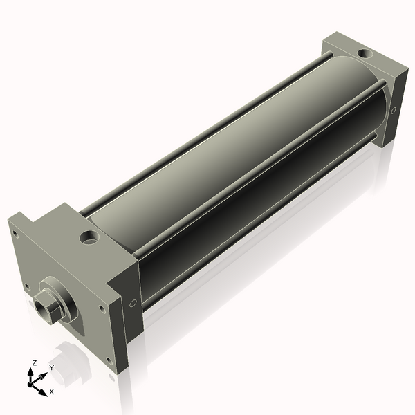 Isometric View of CN4AFF15NCK1.375S4
