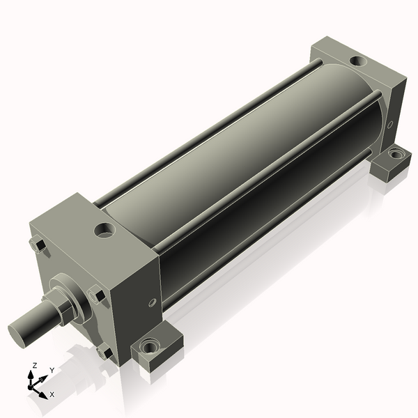 Isometric View of CN4ASL12CCK1.375