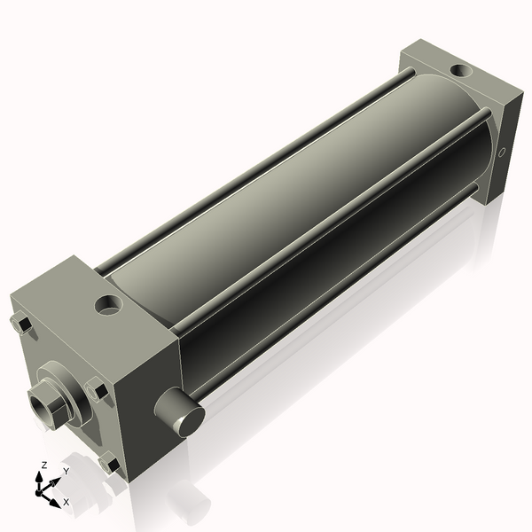 Isometric View of CN4ATF13CCK1.375S4