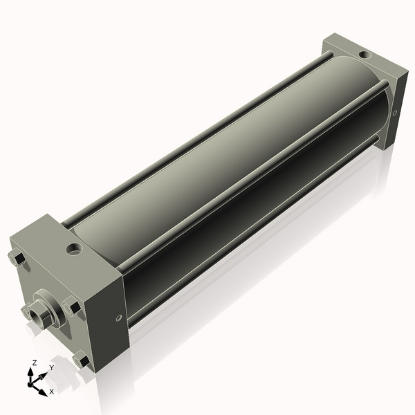 Isometric View of CN5AC19CCK1.375S4