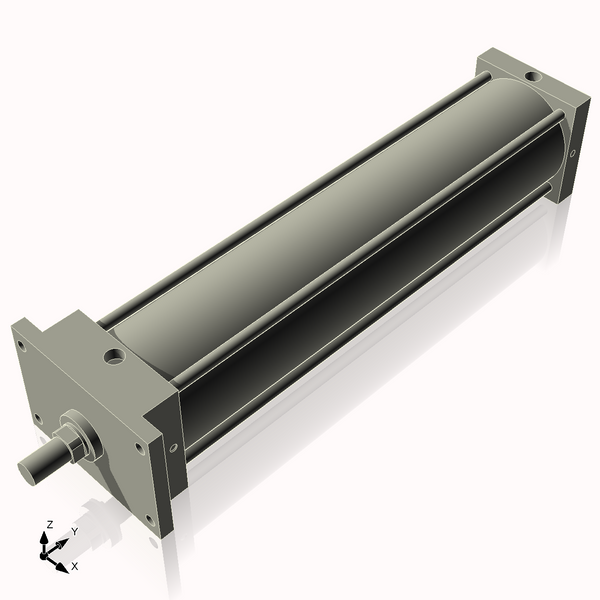 Isometric View of CN5AFF21CCK1.375