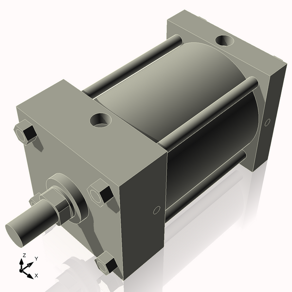 Isometric View of CN5ASF4NCK1.375