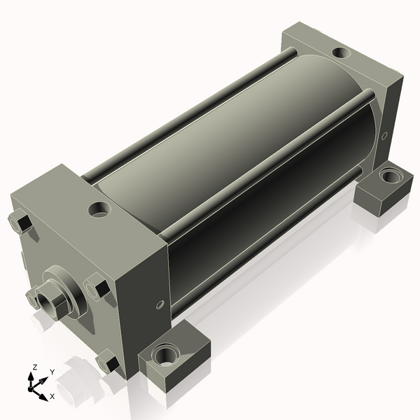 Isometric View of CN5ASL10CCK1.375S4 Isometric View of CN5ASL10CCK1.375S4