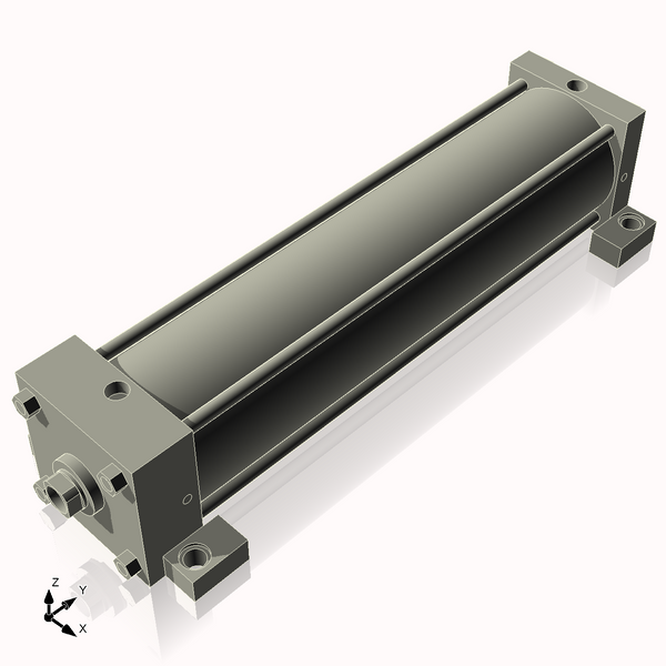 Isometric View of CN5ASL19NCK1.375S4