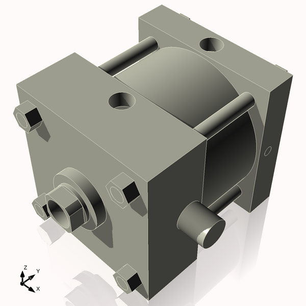 Isometric View of CN5ATF1NCK1.375S4