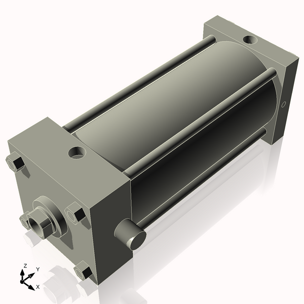 Isometric View of CN5ATF9NCK1.375S4