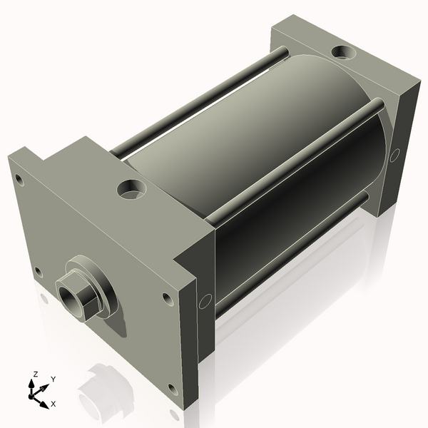 Isometric View of CN6AFF8NCK1.75S4