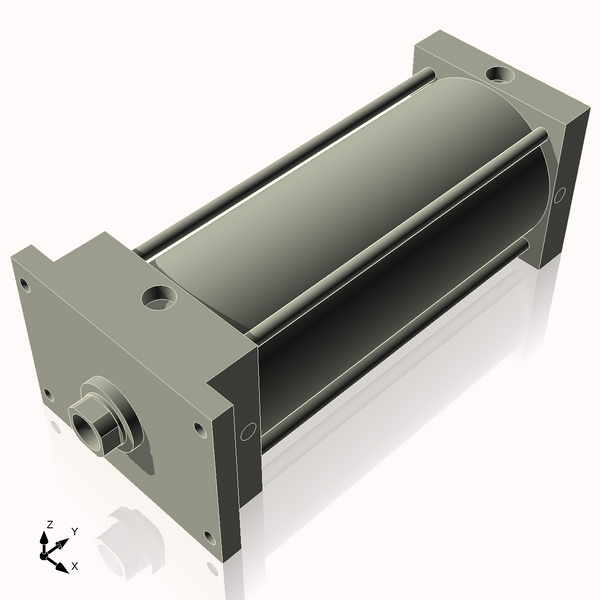 Isometric View of CN6AFF12NCK1.75S4