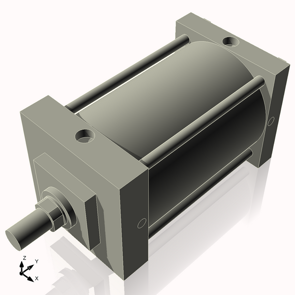 Isometric View of CN7ASF8NCK1.75