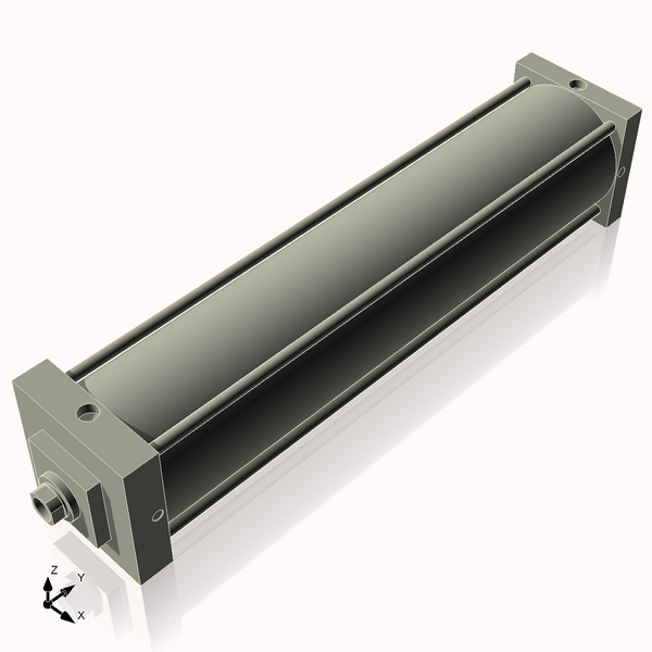 Isometric View of CN7ASF30CCK1.75S4