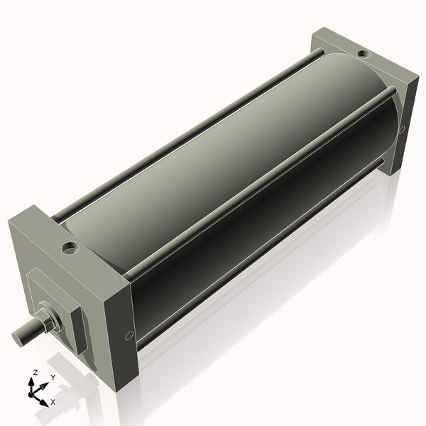 Isometric View of CN8ASF23NC