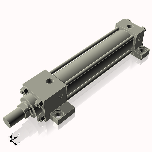 Isometric View of CN1.5MASL6NCK1