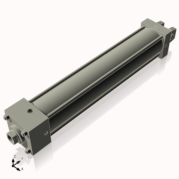 Isometric View of CN3.25MAC17CCK1.375S4