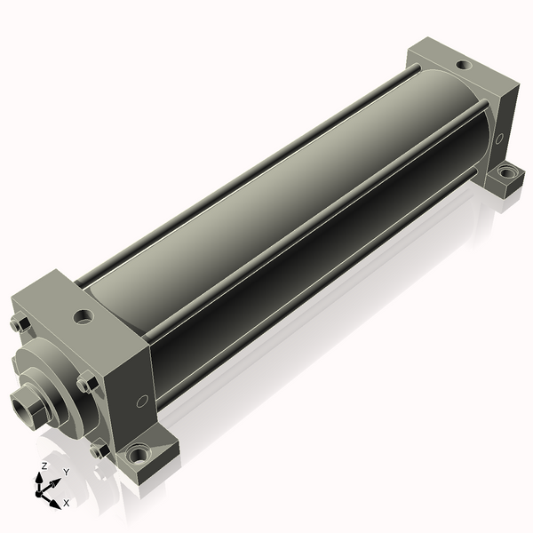 Isometric View of CN4MASL16NCK1.375S4