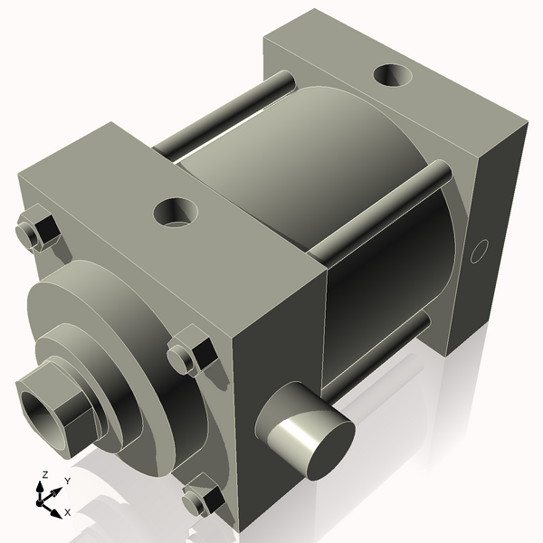 Isometric View of CN4MATF2NCK1.375S4