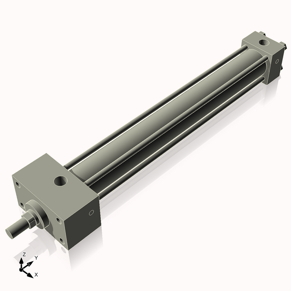 Isometric View of CN1.125HHFHF10NC