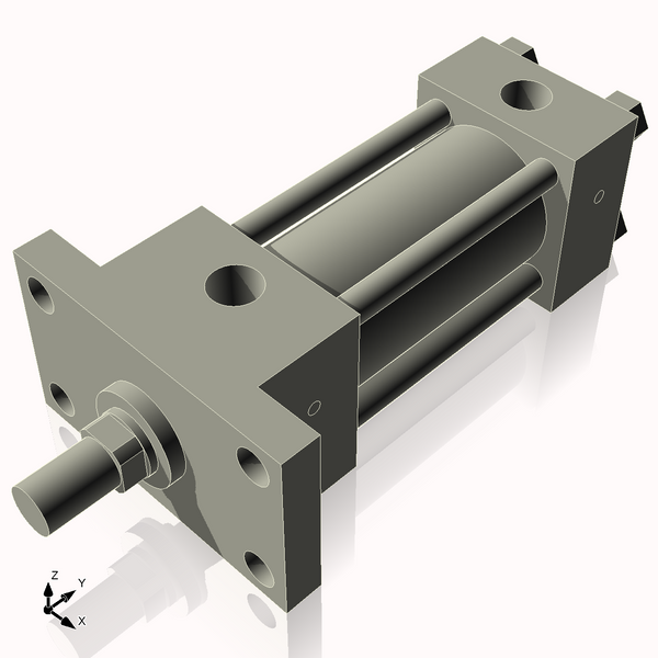 Isometric View of CN2HHFF3NC
