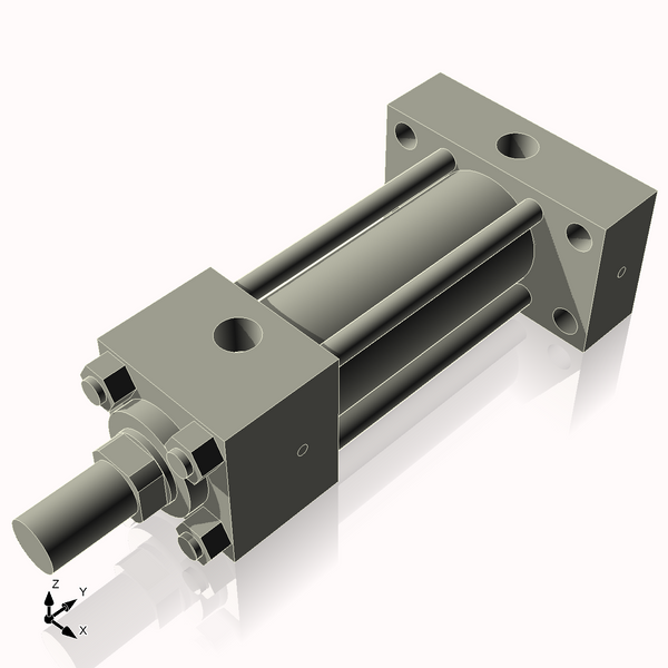 Isometric View of CN2HHRHF4CCK1.375