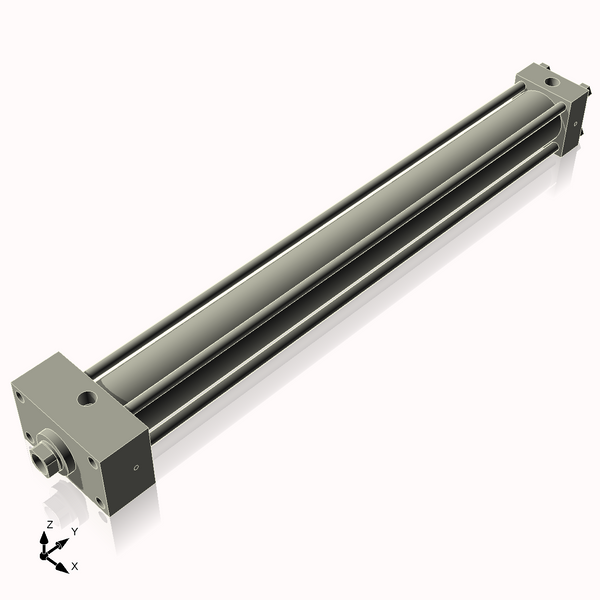 Isometric View of CN2.5HHFHF27CCK1.375S4