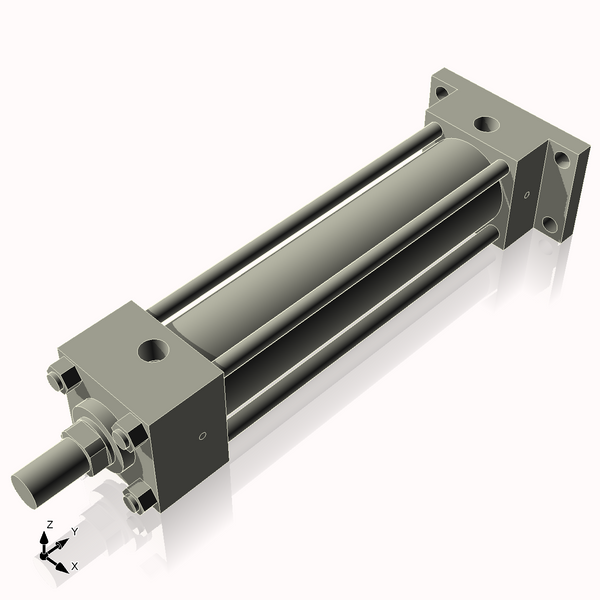 Isometric View of CN2.5HHRF10NCK1.375