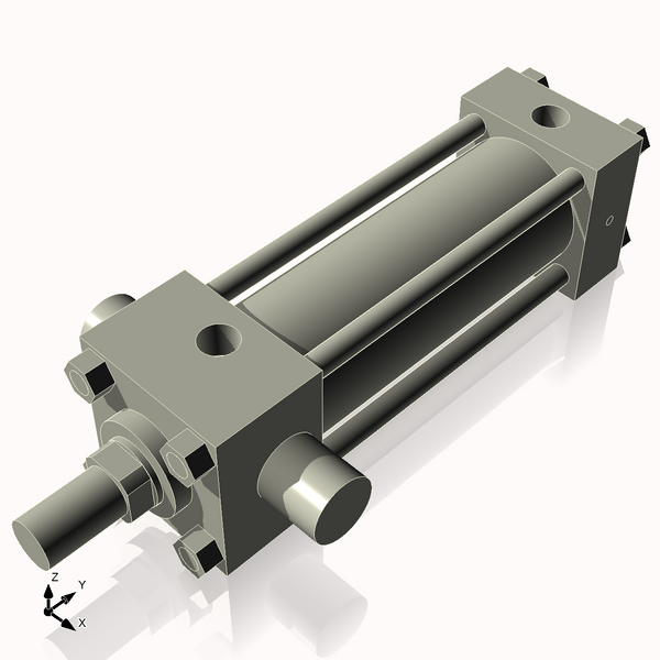 Isometric View of CN2.5HHTF6CCK1.375