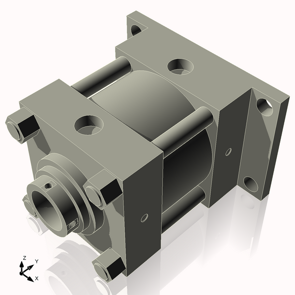 Isometric View of 8HHRF2CCK4S4