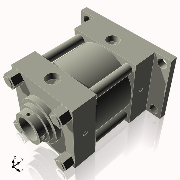Isometric View of 8HHRF3CCK4S4
