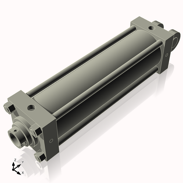 Isometric View of 6HHC21NCK3S4