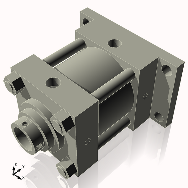 Isometric View of 6HHRF2NCK3S4