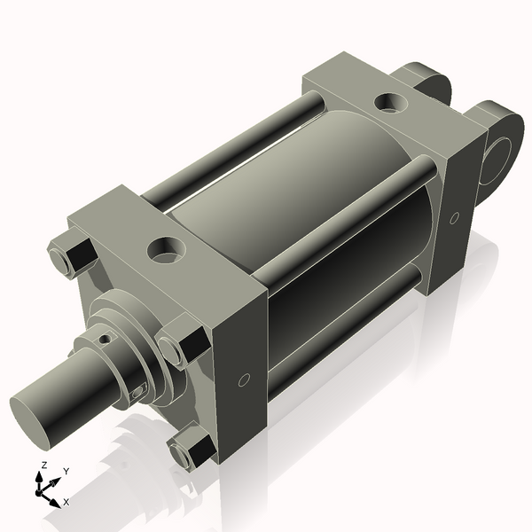 Isometric View of 7HHC8NCK3.5